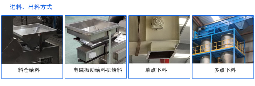 進料、出料方式