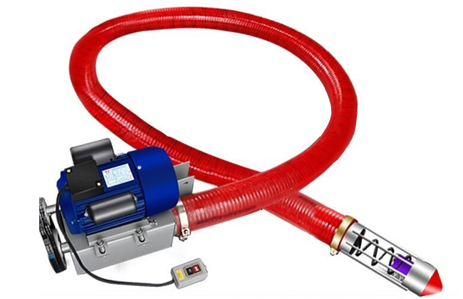 用于輸送玉米顆粒的小型輸送機(jī)器，適用于中小型農(nóng)場(chǎng)和下鄉(xiāng)流動(dòng)收糧食